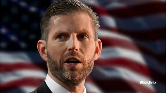 “Adopt crypto or go extinct in 10 years," Eric Trump tells global banks